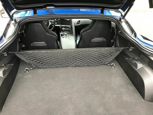 Trunk Organizer Cargo Net for Chevrolet Corvette C7 2014-2019 – Envelope Style Cargo Net for Coupe-Premium Mesh Car Trunk Organizer Vehicle Carrier Storage–Compatible with Corvette C7 in Kuwait
