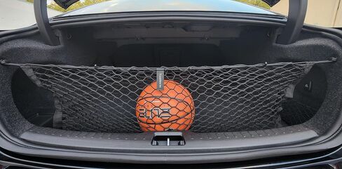 نمط المغلف على غرار شبكة شحن الجذع مرنة الشحن لشبكة Volvo S60 B5-2019-2025 - منظم الجذع المتميز والتخزين - شبكة الأمتعة لسيارة السيدان - منظم السيارات لفولفو S60 T8 in Saudi Arabia