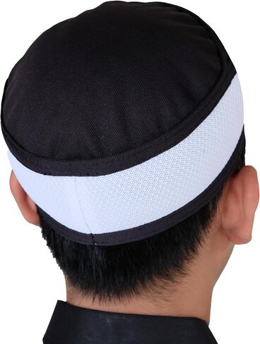 MADUN VENTED TOP ALBALE COFI HAT ، ارتفاع 3 بوصات ، بولي رايون in Kuwait