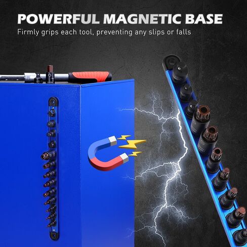 Torx Star Bit Socket Set: 16-Piece Tamper Proof Torx Bit Socket Set with Magnetic Socket Rail Organizer 1/4,3/8,1/2-Inch Drive T8-T60 Torque Torx Bit Socket Set with Adapters for Garages Workshops in Kuwait