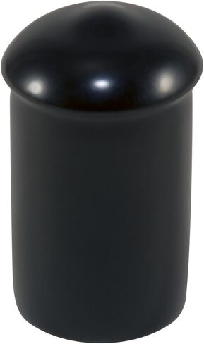 Caplugs 99390306 Plastic Cap with Flanges. VCF-750-16, Vinyl, Cap ID 0.750" Length 1.000", Black (Pack of 40) in Saudi Arabia