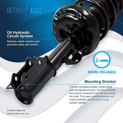 Detroit Axle - Strut Front For Buick 2012 2013 2014 2015 2017 2017 Ferano و Strut and Coil Spring Quick Quick Install Respensive Respension Assuction in Saudi Arabia
