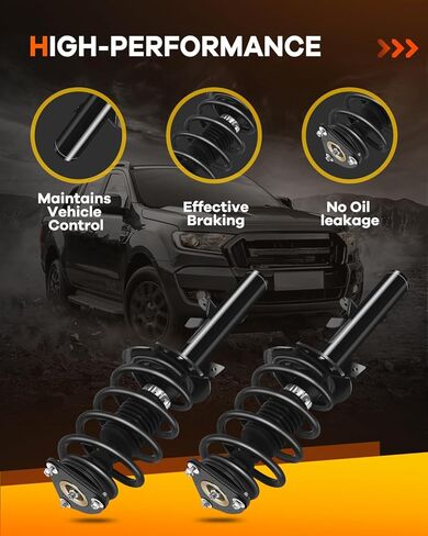 Spring Strut Assembly,OCPTY Complete Struts Shocks Fit for 2013 2014 2015 2016 2017 2018 2019 for Ford Escape 172751 172750 Replace Strut Front Pair in Saudi Arabia