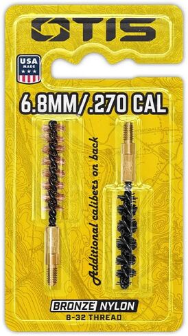 Otis FG-350-NB .50 cal Bore Brush 2 Pack (1 nylon/1 bronze) in Saudi Arabia