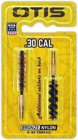 Otis FG-350-NB .50 cal Bore Brush 2 Pack (1 nylon/1 bronze) in Saudi Arabia