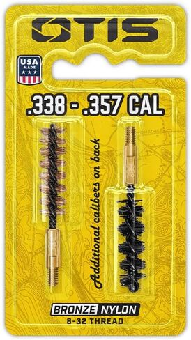 Otis FG-350-NB .50 cal Bore Brush 2 Pack (1 nylon/1 bronze) in Saudi Arabia