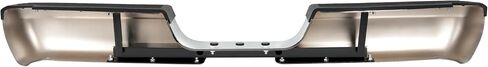 مجموعة Hecasa الخلفية المصد الخلفية متوافقة مع 1994-2002 Dodge RAM 1500 2500 3500 Fleetside/Styleside w/خطوة استبدال CH1102328 الصلب+مسحوق البلاستي in Saudi Arabia