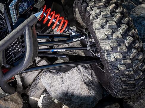 SuperATV Rhino 2.0 Rear Axle Compatible with 2020+ CFMOTO Z Compatible with 950, Stronger than Stock, Made with 4340 Chromoly Steel, Proprietary Heat Treatment, Increase in Shaft Size, See Fitment in Saudi Arabia