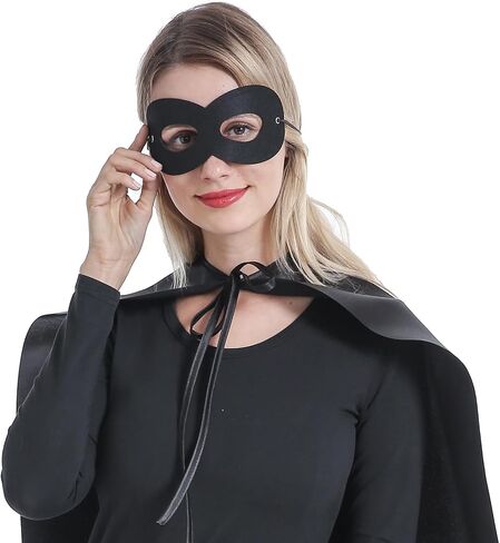 ADJOY Superhero Capes and Masks for Adults Teenagers Men & Women - Dress Up Superhero Party Costumes for Team Building in Kuwait