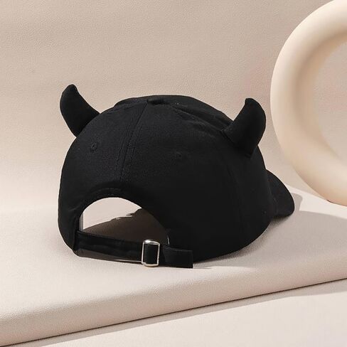 سلسلة البيسبول الشرير CCAP مع حلقات ثقب ولهجات معدنية ، قبعة الشارع القوطية للرجال والنساء in Kuwait