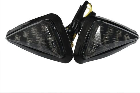 Smoke Triangle Flush LED Motorcycle Turn Signals Blinkers Indicator Lights in Saudi Arabia