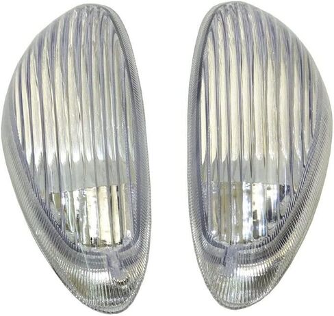 Motorbike Front Turn Signals Blinker Cover Indicator Lens For Suzuki katana 600 750 GSX600F GSX750F GSX 600F 750F 1997 1998 1999 2000 2001 2002 2003 2004 2005 2006 2007 (Smoke Lens) in Saudi Arabia