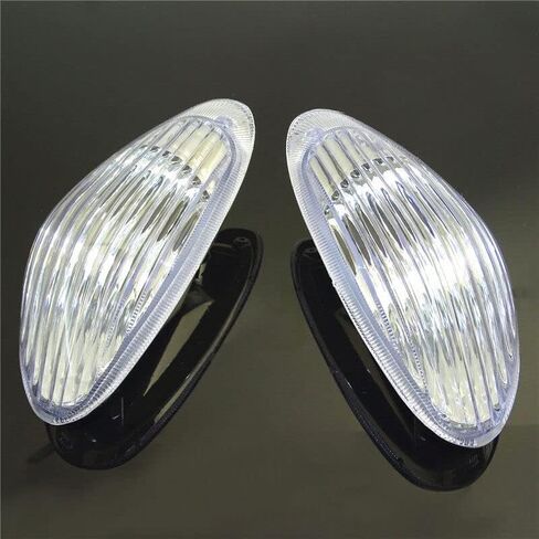 Motorbike Front Turn Signals Blinker Cover Indicator Lens For Suzuki katana 600 750 GSX600F GSX750F GSX 600F 750F 1997 1998 1999 2000 2001 2002 2003 2004 2005 2006 2007 (Smoke Lens) in Saudi Arabia