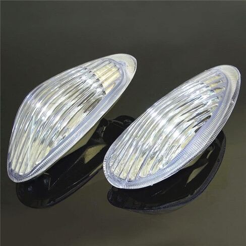 Motorbike Front Turn Signals Blinker Cover Indicator Lens For Suzuki katana 600 750 GSX600F GSX750F GSX 600F 750F 1997 1998 1999 2000 2001 2002 2003 2004 2005 2006 2007 (Smoke Lens) in Saudi Arabia