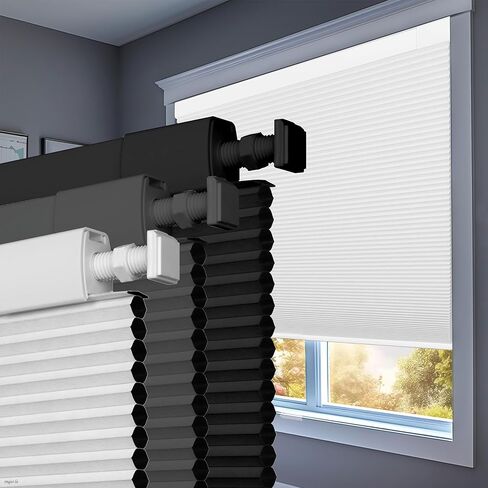 No Drill No Tools Cellular Shades Top Down Bottom Up Honeycomb Blinds Blackout Cordless Window Blinds Easy to Install Cellular Shade for Windows,Custom Color,Custom Size in Saudi Arabia