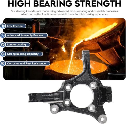 TadaMark Front Right Suspension Steering Knuckle fit for Subaru Forester 2009-2014, Impreza 2008-2014, for Legacy 2005-2014 for Outback, WRX 2012-2014, XV Crosstrek 2013-2014, 698-220 Passenger Side in Saudi Arabia