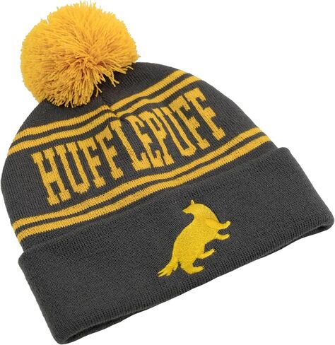 Popfunk Official Harry Potter Houses Adult Knit Beanie with Cuff and Pom - Unisex for Men and Women in Saudi Arabia