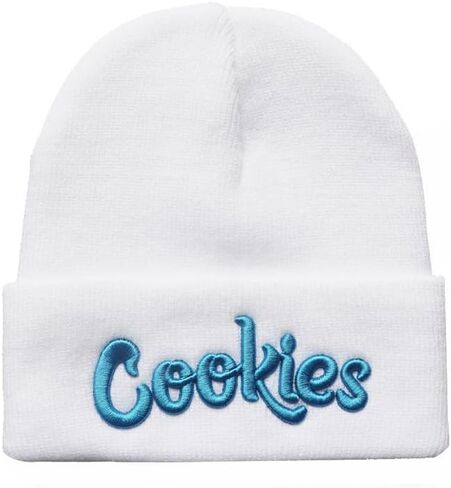 Unisex Letter Embroidered Knit Beanie Cuffed Hat Adult for Women Men Winter Stretch Warm Knit Hat in Saudi Arabia