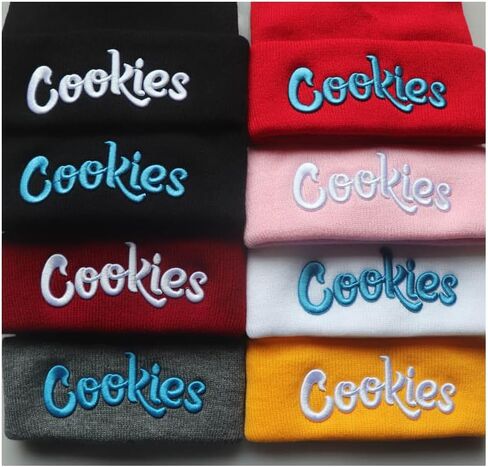 Unisex Letter Embroidered Knit Beanie Cuffed Hat Adult for Women Men Winter Stretch Warm Knit Hat in Saudi Arabia