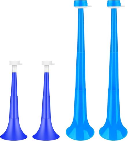 Independence Day 24 Inch Collapsible Horn Vuvuzela Trumpet Horn Blow Horns for 4th of July Independence Day Supplies in Kuwait