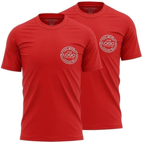 2 Pack Custom Shirts for Men, Workwear T-Shirts, Crewneck Mens Work Shirts, Plain or Customized in Saudi Arabia