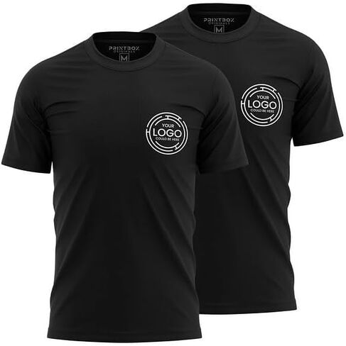 2 Pack Custom Shirts for Men, Workwear T-Shirts, Crewneck Mens Work Shirts, Plain or Customized in Saudi Arabia