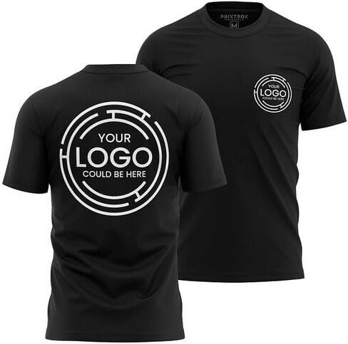 2 Pack Custom Shirts for Men, Workwear T-Shirts, Crewneck Mens Work Shirts, Plain or Customized in Saudi Arabia