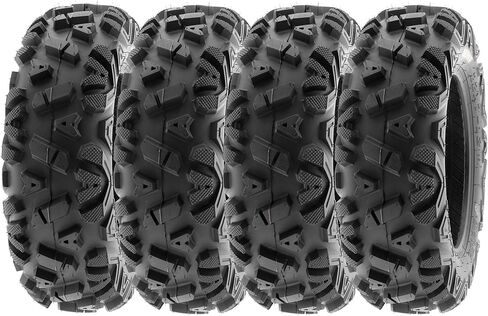 SunF 24x8-12 24x8x12 All Terrain Tires ATV UTV 6 PR POWER I A033 - SET of 4 in Kuwait