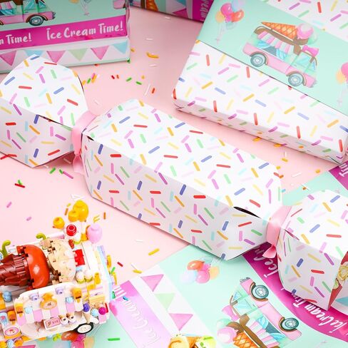 LaRibbons Reversible Unicorn Wrapping Paper with Foil Design, 17 Inch x 33 Feet - Purple Unicorn Gift Wrap with Gold Hearts for Girls Birthday, Baby Shower, Kids Party in Kuwait