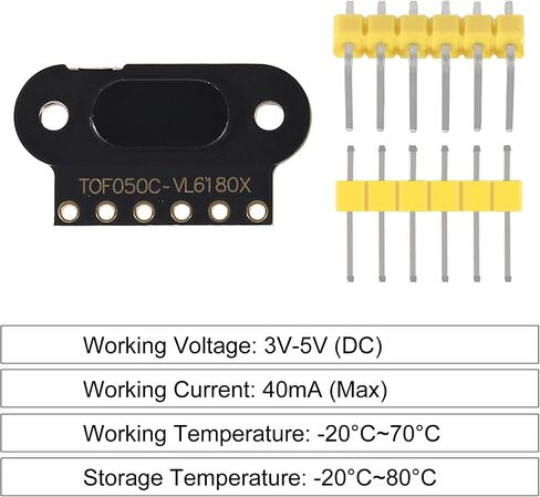 4pcs TOF050C VL6180 وقت الرحلة (TOF) ليزر يتراوح من مستشعر المستشعر TOF Finder Mini Distan in Kuwait