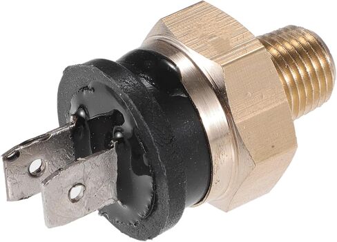uxcell 1 Set Auto Engine Temperature Cooling Fan Switch Fitting Adapter 8AN 180'F On-165'F Off in Saudi Arabia