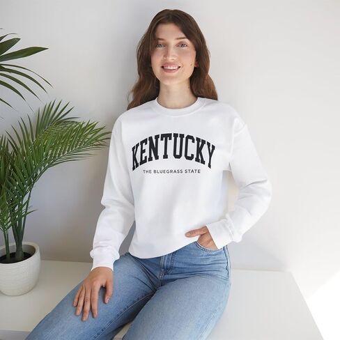 Kentucky Adult Unisex Crewneck Sweatshirt in Kuwait