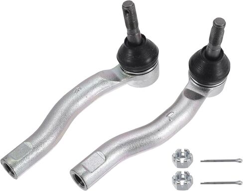 X AUTOHAUX 2pcs Front Outer Tie Rod Ends Kit Suspension Steering Tie Rod End for Toyota Prius 2004-2009 Drag Link No.4504749075/4504649145 in Saudi Arabia