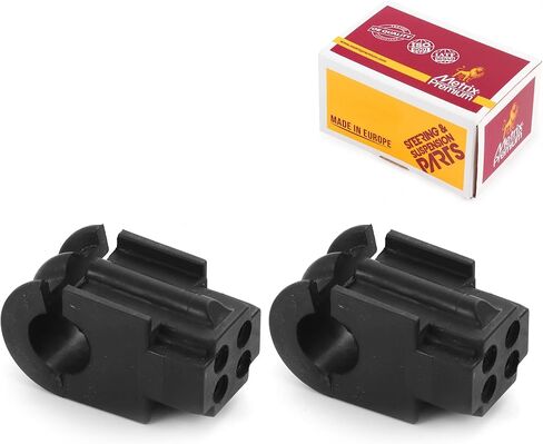 Metrix Premium Chassis Parts - Front Stabilizer Bar Bushing Kit Fits 07-18 Nissan Tiida (Mexico), 07-11 Versa, 12 Versa Hatchback, 14-15 Sentra, 16-19 Sentra L4 110 1.8L, K200873, Made in Europe in Saudi Arabia