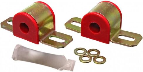 Energy Suspension For Honda Civic/CRX 1992-1995 Front Sway Bar Bushings Red 22mm | 9.5108R in Saudi Arabia