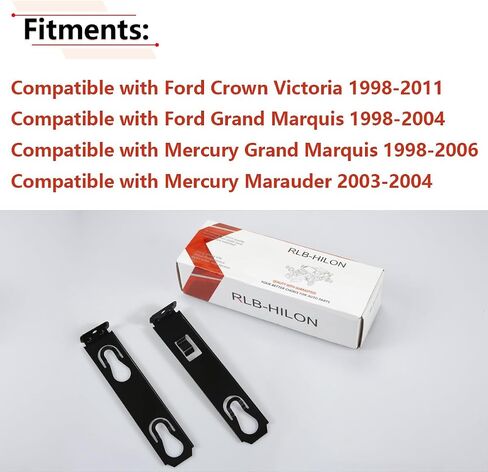 RLB-HILON Headlight Mounting Installation Retainer Clip Tab, Fit for Ford Crown Victoria 1998-2011 and Grand Marquis 98-04, for Mercury Grand Marquis 98-06 and Marauder 2003 2004 in Saudi Arabia