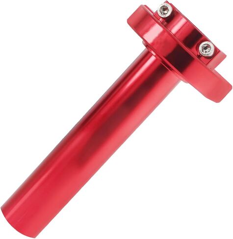 Universal Motorcycle Throttle Handle Lever Grip 7/8" 22MM Grips with Cable line Acceleration Compatible for 50-250CC 110cc 125cc 140cc 250cc ATV (Red) in Kuwait