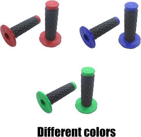 Universal Motorcycle Throttle Handle Lever Grip 7/8" 22MM Grips with Cable line Acceleration Compatible for 50-250CC 110cc 125cc 140cc 250cc ATV (Red) in Saudi Arabia
