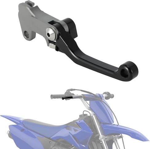 Dirt Bike Brake Lever Foldable CNC for TTR 110 TTR110 2015-2025 Blue in Saudi Arabia