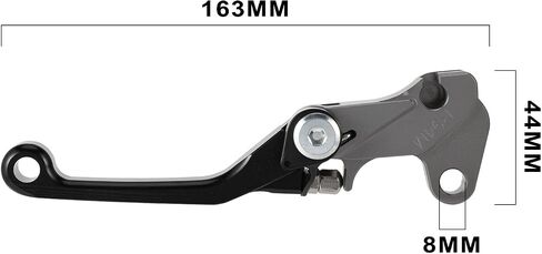 Dirt Bike Brake Lever Foldable CNC for TTR 110 TTR110 2015-2025 Blue in Saudi Arabia