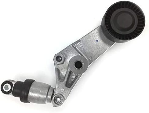 Serpentine Belt Tensioner and Bracket, Full Assembly with Pulley - Compatible with 2003-2008 Pontiac Vibe 1ZZ-FE in Saudi Arabia