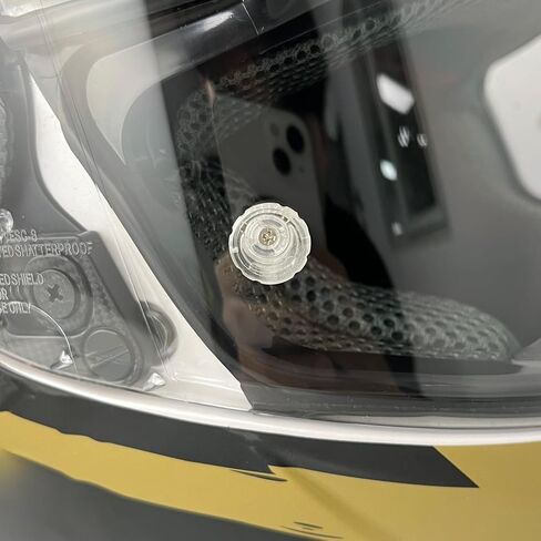 Universal 2 Pairs 4MM Helmet Visor Pins, Anti Fog Insert Pins for AGV, SHOEI, GXT, ARAI,BELL, SEDICI,LS2, HJC,ETC (PIN 1) in Saudi Arabia