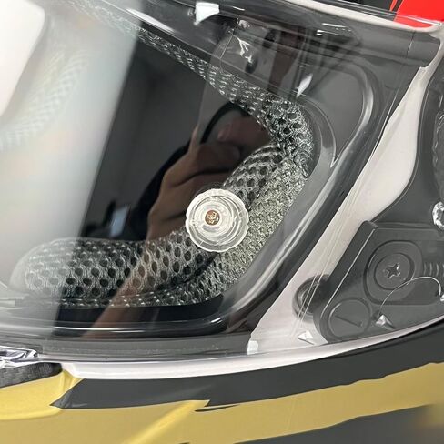 Universal 2 Pairs 4MM Helmet Visor Pins, Anti Fog Insert Pins for AGV, SHOEI, GXT, ARAI,BELL, SEDICI,LS2, HJC,ETC (PIN 1) in Saudi Arabia