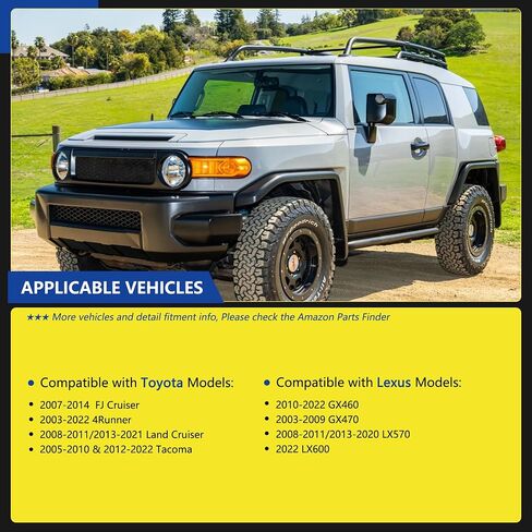 2pcs ABS Wheel Speed Sensor Front or Rear, Left and Right fit for Toyota Tacoma 05-22, for 4Runner 03-22, for FJ Cruiser 07-14, for Land Cruiser 08-21, Lexus 03-20/2022, 89542-04020 in Kuwait