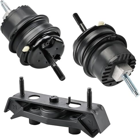 JDMON 3Pcs Engine Motor and Transmission Mount Kit Compatible with Chevrolet Camaro 3.6L 6.2L 2010-2015 V6 V8 Replacement for A5630, A5748 in Saudi Arabia