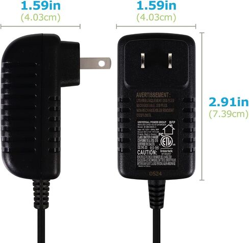 Universal Power Group 6 12 Volt Game Deer Feeder Battery Charger 6V / 12V (D1724EBALT4) in Saudi Arabia