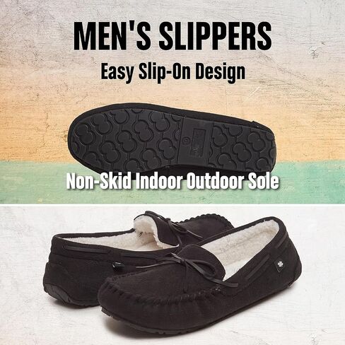 Lucky Mic Micro Suede Suede Moccasin slippers slippers in Saudi Arabia