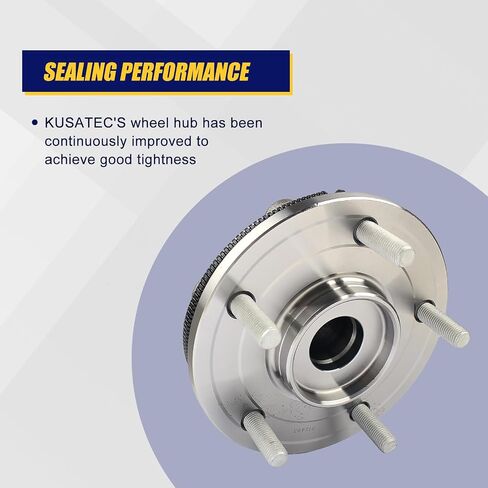 KUSATEC 512493 2pcs Rear Wheel Bearing and Hub Assembly Compatible with 2012-2020 Chrysler Town & Country, Dodge Grand Caravan, Ram C/V, Volkswagen Routan, 5 Lug Bolts w/ABS in Saudi Arabia