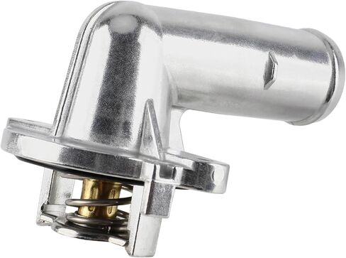 Thermostat Housing Assembly Aluminium Compatible with Dodge Durango Compatible with Jeep Grand Cherokee Compatible with Wrangler JK 902-852 5184651AH 5184651AF 5184655AD 5184651AG 5184655AE in Saudi Arabia