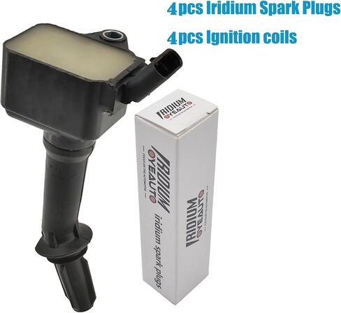 UF802 Ignition Coil Pack 12635672 and Iridium Spark Plug Set of 4 Fit for Chevrolet Cruze 2016-2019 Malibu 2016-2020 Equinox 2018-2020,Buick Encore 2016-2019,GMC Terrain 2018-2020 1.4L 1.5L L4 in Saudi Arabia